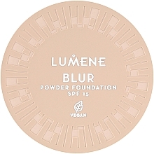 Тональная крем-пудра для лица - Lumene Blur Longwear Powder Foundation SPF 15 — фото N2