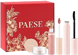 Набір - Paese Nature Look Set (mascara/9ml + l/gloss/7.5ml + powder/10g) — фото N2