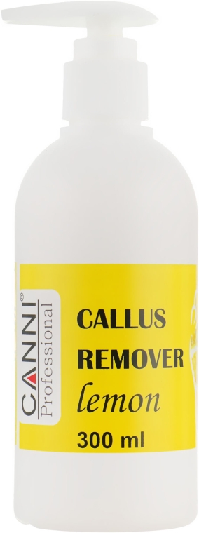 Препарат для удаления ороговевшей кожи и мозолей "Лимон" - Canni Callus Remover Lemon — фото N5