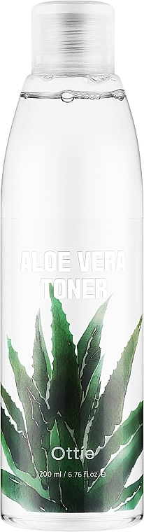Тонер для лица с экстрактом алоэ вера - Ottie Aloe Vera Toner — фото N1