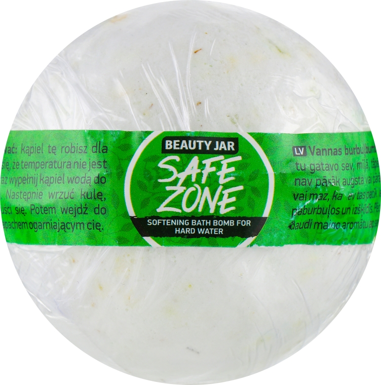 Бомбочка для ванни "Safe Zone" - Beauty Jar Softening Bath Bomb — фото N1