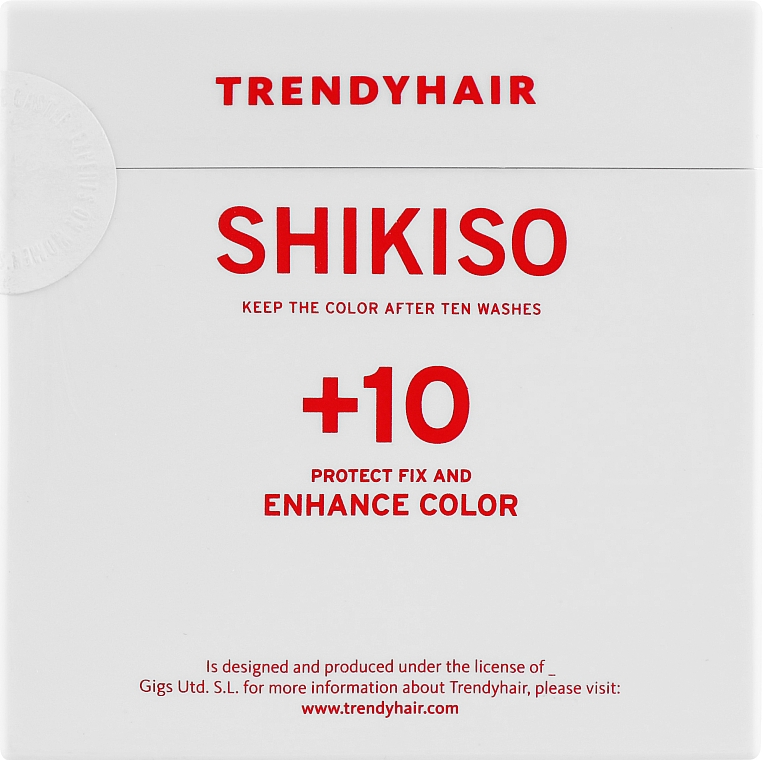 Маска для фарбованого і мелірованого волосся - Trendy Hair Shikiso Mask — фото N1