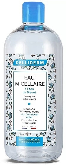 Мицеллярная вода для чувствительной кожи - Calliderm Micellar Cleansing Water with Cornflower Water — фото N1