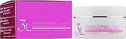 Крем для лица "Три слоя коллагена" - Japan Gals 3 Layers Collagen Cream — фото N2