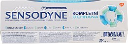 Парфумерія, косметика Зубна паста "Комплексний захист" з фтором - Sensopdyne Toothpaste