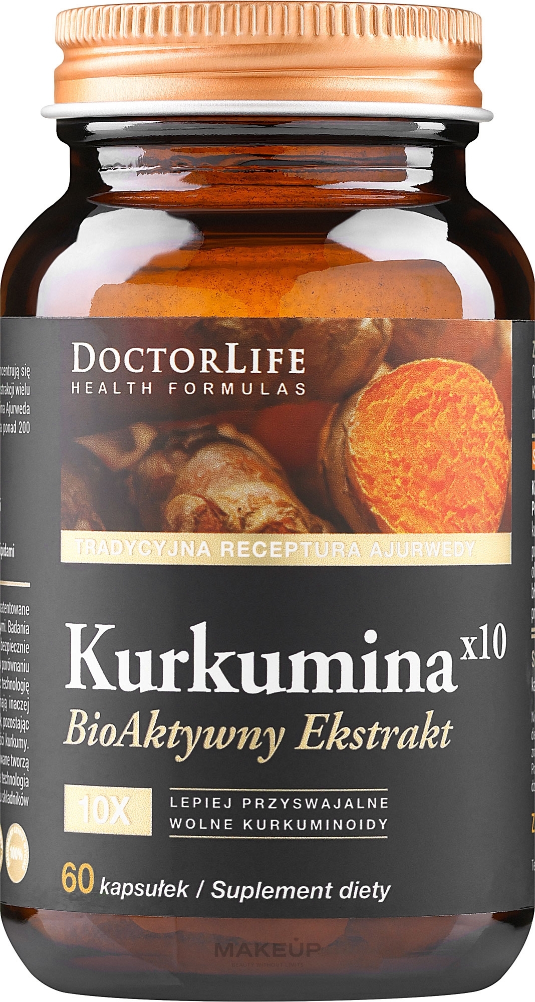 Диетическая добавка кукурмы, 60 шт - Doctor Life Kurkumina x10 — фото 60шт