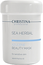 Азуленова маска краси для чутливої шкіри - Christina Sea Herbal Beauty Mask Azulene — фото N3