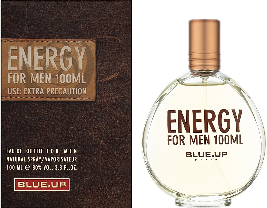 Blue Up Energy For Men - Туалетна вода — фото N2