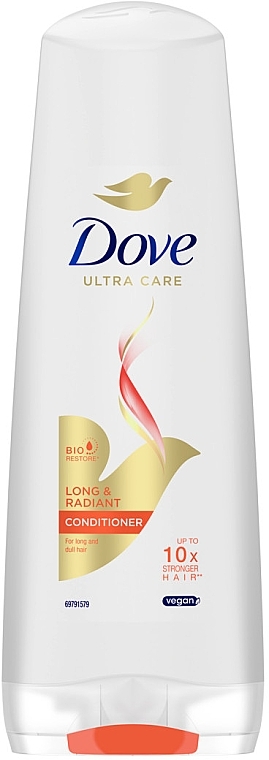 Бальзам-ополаскиватель "Длина и сияние" - Dove Long & Radiant Conditioner — фото N1