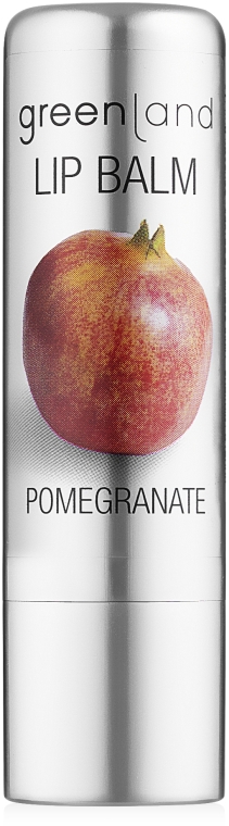 Бальзам для губ "Гранат" - Greenland Lip Balm Pomegranate — фото N1