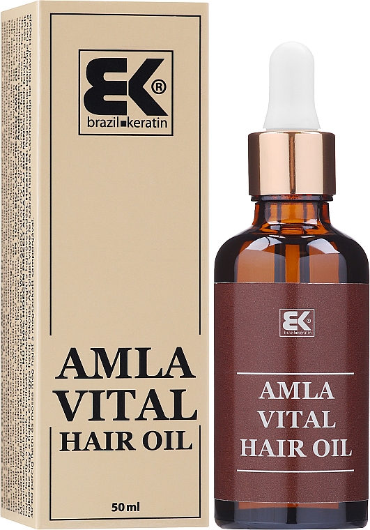 Масло для волос - Brazil Keratin Amla Vital Hair Oil — фото N2