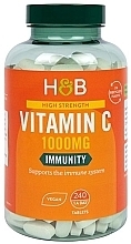 Пищевая добавка "Витамин С", 1000 мг - Holland & Barrett High Strength Vitamin C 1000mg — фото N1