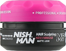 Паста для волосся - Nishman Fibre Paste Matte Look M5 — фото N2