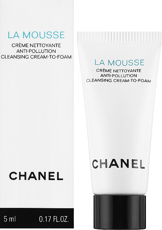 Очищающий пенящийся крем с защитой от загрязнений окружающей среды - Chanel La Mousse (мини) — фото N2