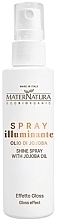 Парфумерія, косметика Спрей для блиску волосся з олією жожоба - MaterNatura Shine-Enhancing Spray with Jojoba Oil