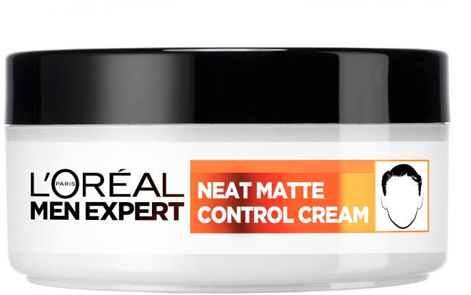 Крем середньої фіксації для укладання волосся - L'Oreal Paris Men Expert InvisiControl Neat Matte Control Cream — фото N3
