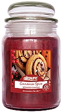 Парфумерія, косметика Ароматична свічка "Кориця" - Airpure Jar Scented Candle Cinnamon Spice
