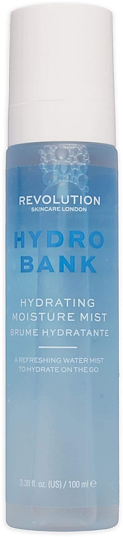 Увлажняющий лосьон для лица - Revolution Skincare Hydro Bank Hydrating Moisture Mist — фото N1