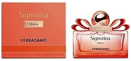 Salvatore Ferragamo Signorina Unica - Набор (edp/100ml + b/lot/50ml+edp/5ml) — фото N1