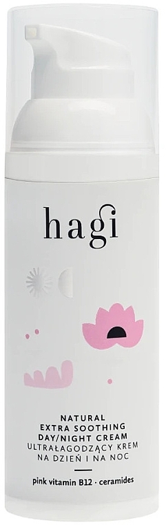 Натуральний крем для обличчя - Hagi Natural Extra Soothing Day/Night Cream — фото N1