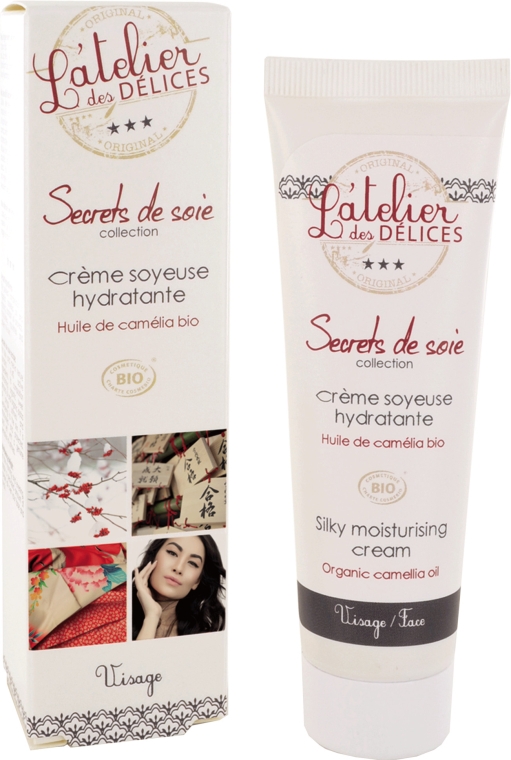 Насыщенный увлажняющий крем - L'Atelier des Délices Secrets de Soie Silky Moisturising Cream