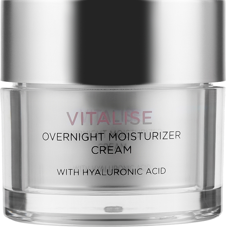 Нічний живильний крем для обличчя - Holy Land Cosmetics Vitalise Overnight Moisturizer Cream