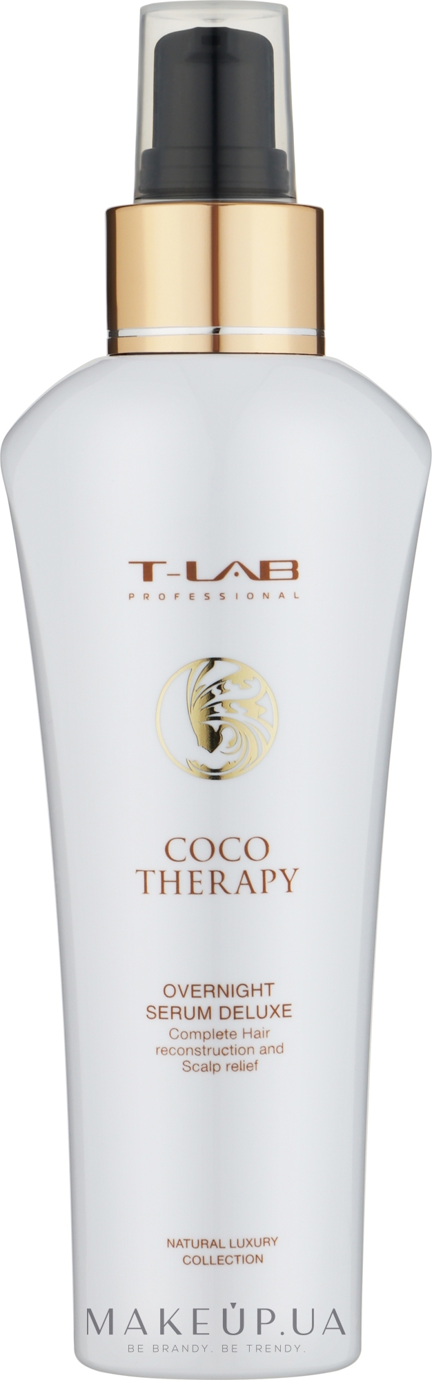 Сироватка для волосся - T-Lab Professional Coco Therapy Overnight Serum Deluxe — фото 150ml
