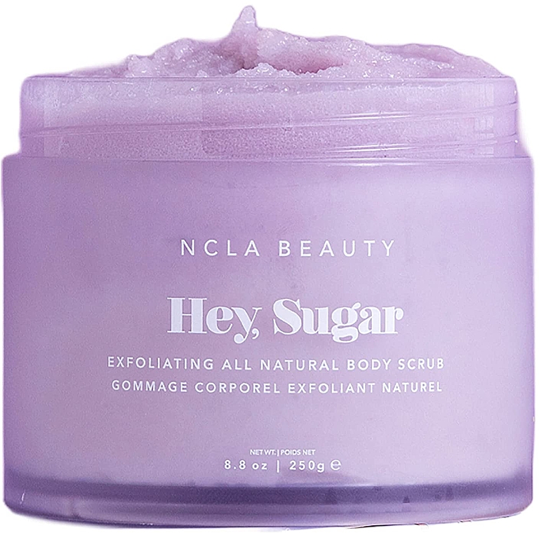 Сахарный натуральный скраб для тела - NCLA Beauty Hey, Sugar Exfoliating All Natural Body Scrub Birthday Cake — фото N1