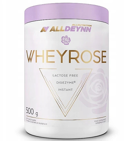 Протеин с пищеварительными ферментами - AllNutrition AllDeynn WheyRose Natural — фото N1