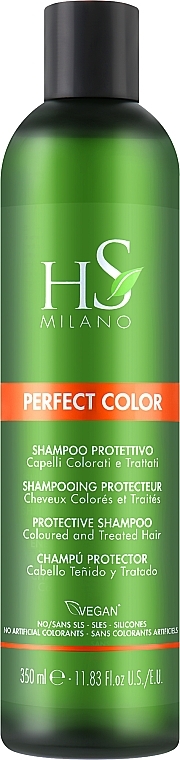 Шампунь для фарбованого волосся "Захист кольору" - HS Milano Perfect Shampoo — фото N1