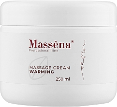 Парфумерія, косметика Зігрівальний крем для тіла - Massena Warming Massage Cream