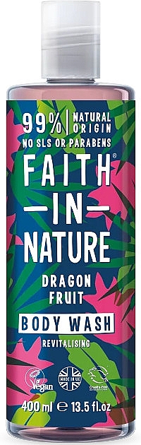 Гель для душа "Питахайя" - Faith In Nature Dragon Fruit Revitalising Body Wash — фото N1
