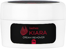 Кремовий ремувер для зняття вій - Kiara Lashes Cream Remover — фото N1