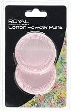 Парфумерія, косметика Пушок для нанесення пудри - Royal Cosmetic Connections Cotton Powder Puffs