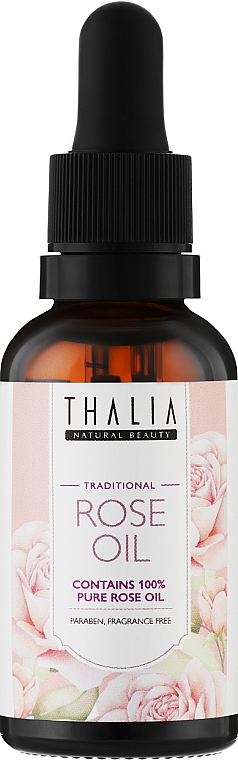 Натуральное розовое масло - Thalia Rose Oil — фото N1