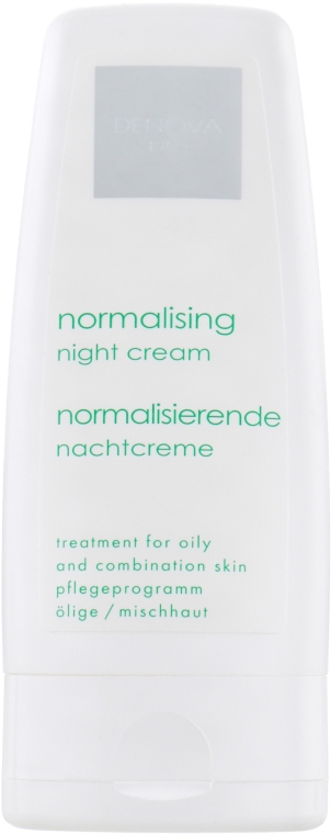 Нормализующий ночной крем для жирной кожи - Denova Pro Normalizing Night Cream