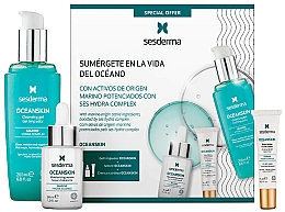 Парфумерія, косметика Набір - SesDerma Laboratories Oceanskin Pack Set (f/gel/200ml + f/ser/30ml + f/cr/15ml)