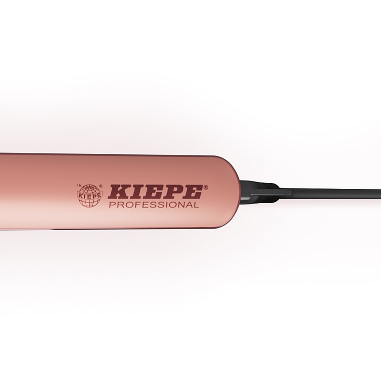 Выпрямитель для волос 8300.4, с турмалиновым покрытием - Kiepe Straightener Fine Rose Gold — фото N3