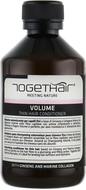 Кондиціонер для об'єму тонкого волосся - Euphytos Togethair Volume Conditioner — фото N1