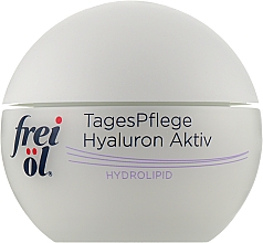 Парфумерія, косметика Активний денний крем для обличчя - Frei Ol Hydrolipid TagesPflege Hyaluron Aktiv Cream