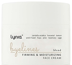 Парфумерія, косметика Зміцнювальний та зволожувальний крем для обличчя - Lynia Byelines Firming & Moisturising Face Cream