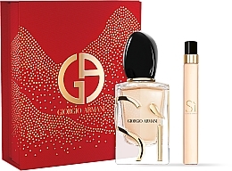 Giorgio Armani Si - Набор (edp/50ml + edp/10ml) — фото N1