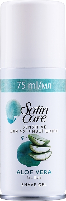 Гель для гоління для чутливої шкіри - Gillette Satin Сазі Sensitive Skin Shave Gel for Woman — фото N7