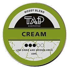 Духи, Парфюмерия, косметика Крем для укладки волос "Woody Bland" - TAP Cosmetics Cream 