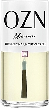 Олія для нігтів і кутикули - OZN Meva Organic Nail & Cuticle Oil — фото N1