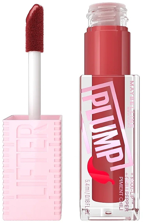 Блеск для губ с перцем чили - Maybelline New York Plump Lip Gloss — фото N1