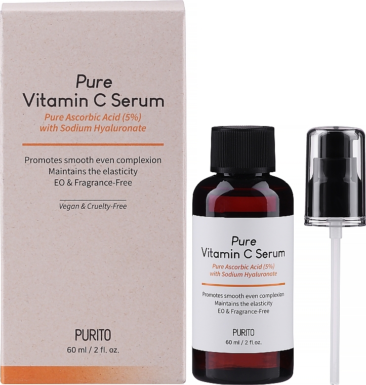 УЦЕНКА Сыворотка с витамином С - Purito Pure Vitamin C Serum * — фото N2