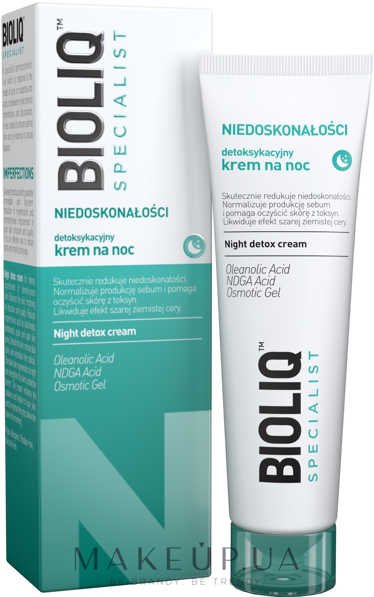 Крем-детокс ночной - Bioliq Specialist Night Detox Cream — фото 30ml
