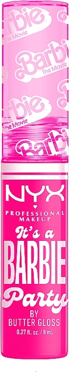 Блеск для губ - NYX Professional Makeup Barbie Limited Edition Collection Butter Lip Gloss — фото N2