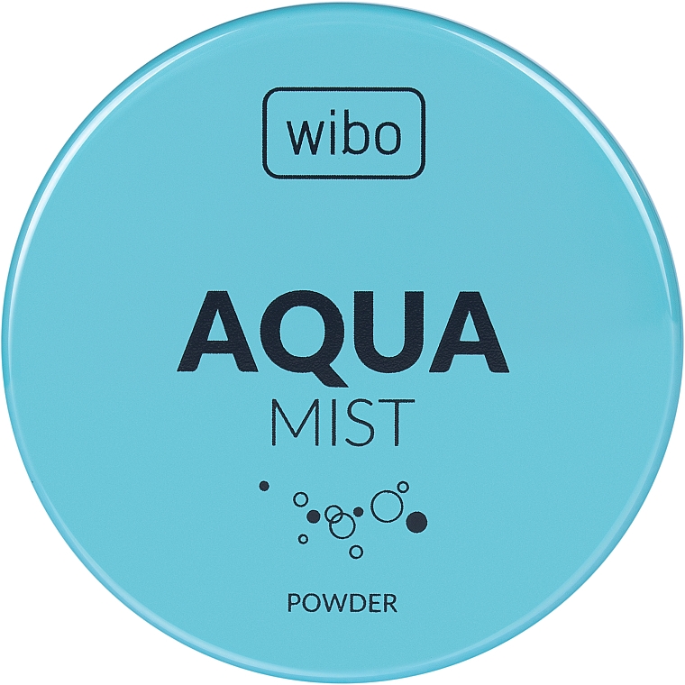 Фіксувальна й освіжальна пудра для обличчя - Wibo Aqua Mist Fixing Powder — фото N1
